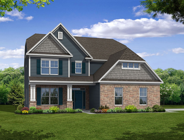 Caldwell Floor Plan Wrenn Creek Eastwood Homes